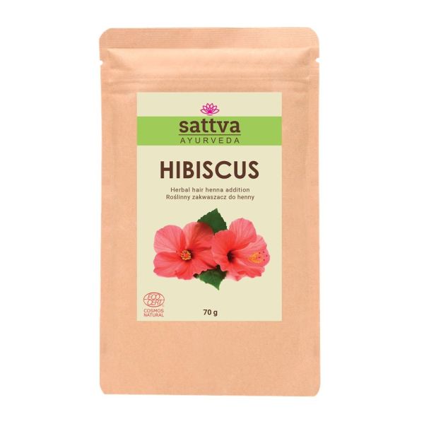Sattva zakwaszacz do henny i ziół barwiących hibiscus 70g