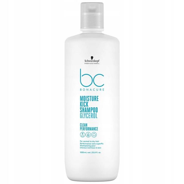 Schwarzkopf professional bc bonacure moisture kick shampoo nawilżający szampon do włosów normalnych i suchych 1000ml