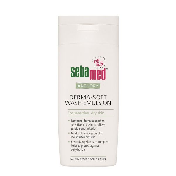Sebamed derma-soft wash emulsion emulsja do mycia twarzy 200ml