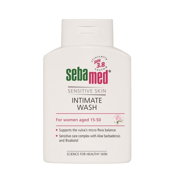 Sebamed sensitive skin intimate wash ph 3.8 emulsja do higieny intymnej 200ml