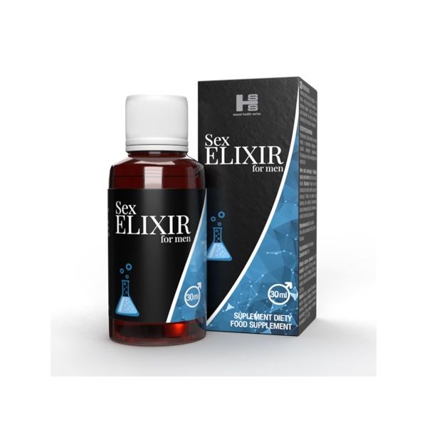 Sexual health series sex elixir for men afrodyzjak dla mężczyzn suplement diety 15ml