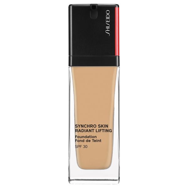 Shiseido synchro skin radiant lifting foundation spf30 rozświetlająco-liftingujący podkład 330 bamboo 30ml