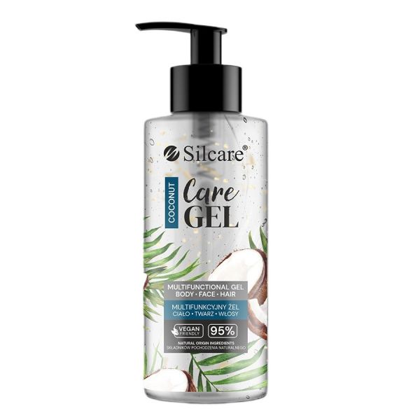 Silcare care gel multifunkcyjny żel do twarzy ciała i włosów coconut 275ml
