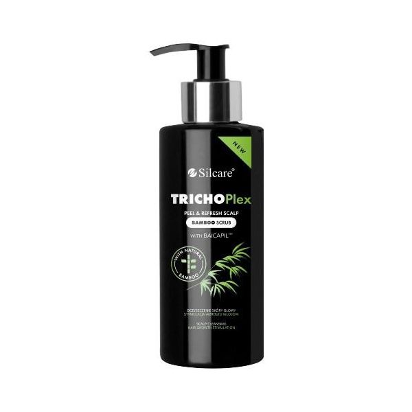 Silcare trichoplex peel&refresh bamboo scrub głęboko oczyszczający peeling do skóry głowy 250ml