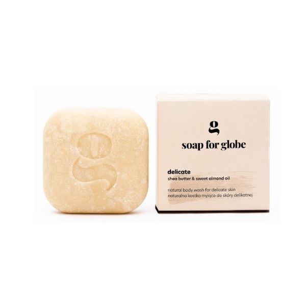 Soap for globe kostka myjąca do skóry delikatnej delicate 100g