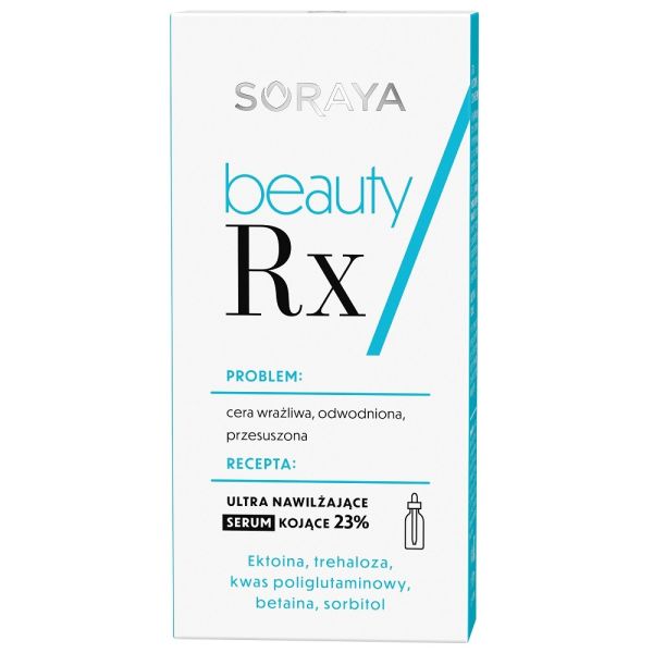 Soraya beauty rx ultra nawilżające serum kojące 30ml