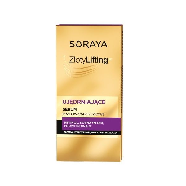 Soraya złoty lifting ujędrniające serum przeciwzmarszczkowe 30ml