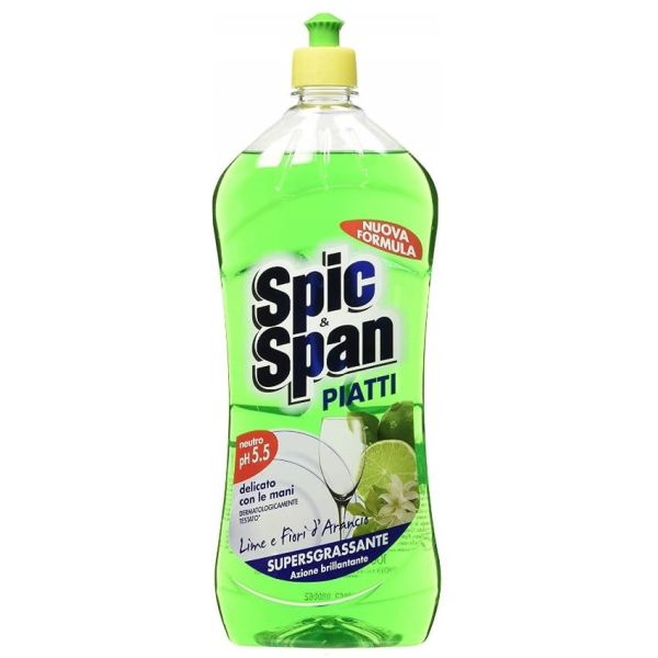 Spic&span płyn do mycia naczyń lime&orange 1000ml