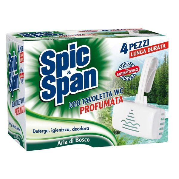 Spic&span zawieszka do toalety aria di bosco 4szt.