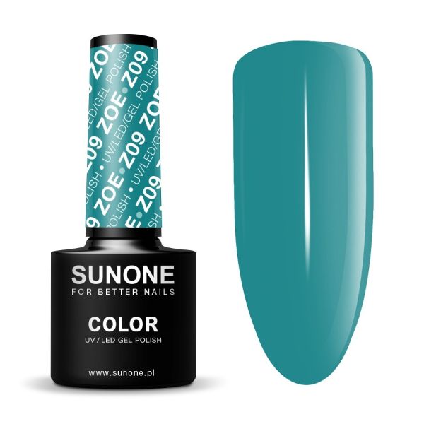 Sunone uv/led gel polish color lakier hybrydowy z09 zoe 5ml
