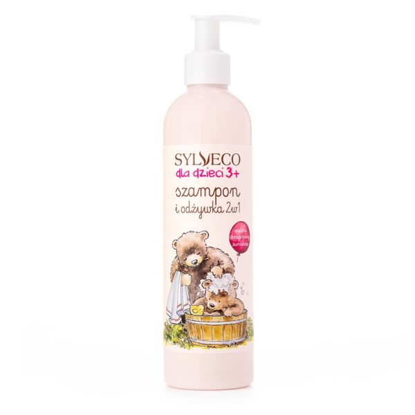 Sylveco szampon i odżywka 2w1 dla dzieci 3+ 300ml