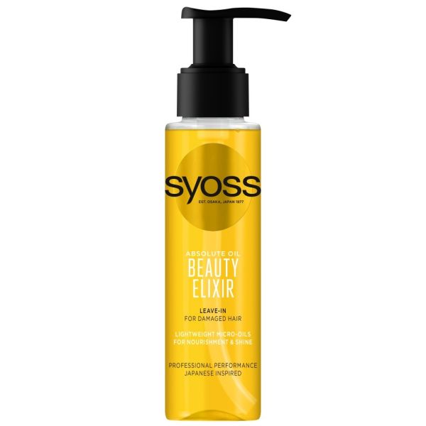 Syoss beauty elixir absolute oil olejek do włosów zniszczonych 100ml