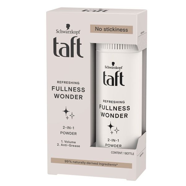 Taft fullness wonder 2w1 puder do włosów nadający objętość i odświeżenie 10g