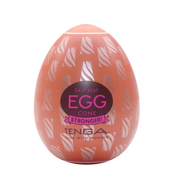 Tenga easy beat egg cone stronger jednorazowy masturbator w kształcie jajka
