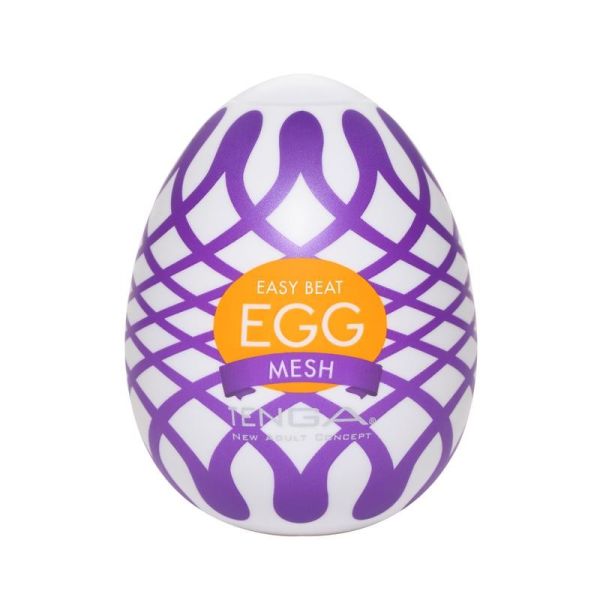 Tenga easy beat egg mesh jednorazowy masturbator w kształcie jajka