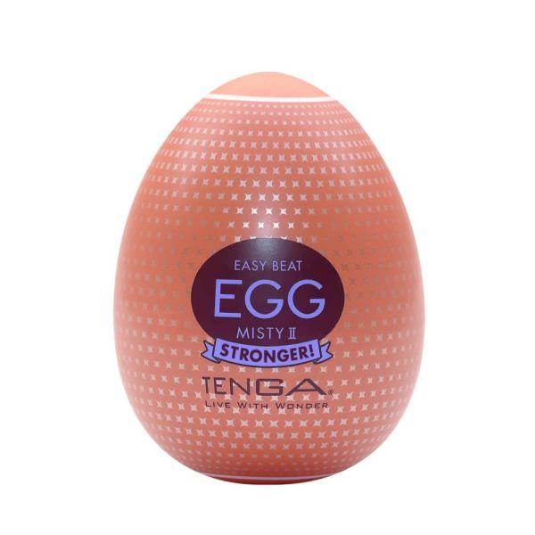 Tenga easy beat egg misty ii stronger jednorazowy masturbator w kształcie jajka