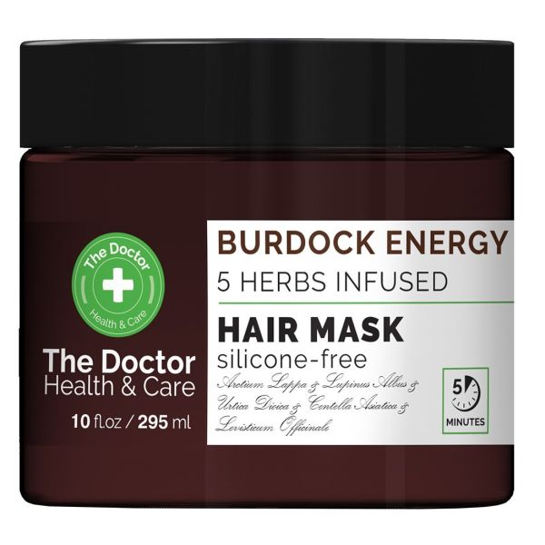 The doctor health & care maska do włosów energia łopianu i 5 ziół 295ml