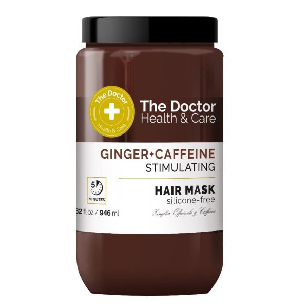 The doctor health & care maska do włosów stymulująca cebulki imbir + kofeina 946ml