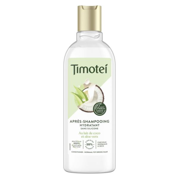 Timotei odżywka nawilżająca do włosów normalnych i suchych z mleczkiem kokosowym i aloesem 300ml