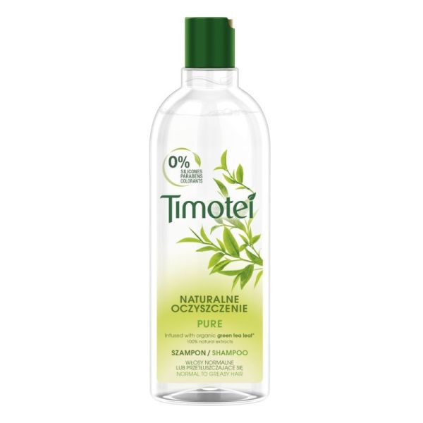 Timotei pure szampon do włosów normalnych i przetłuszczających się 400ml