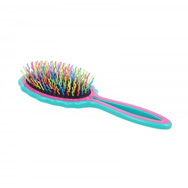 Twish big handy hair brush duża szczotka do włosów turquoise-pink