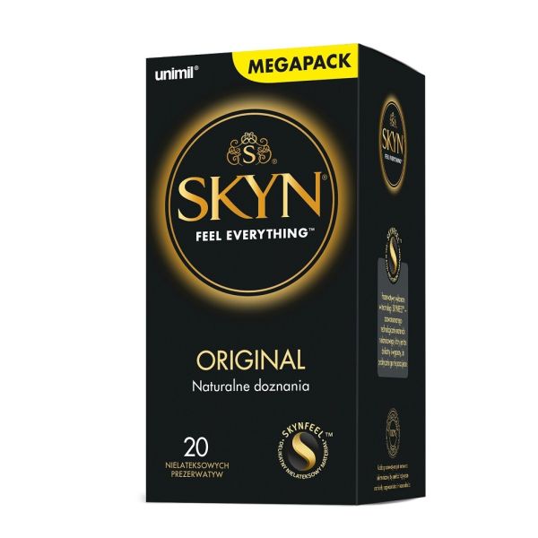 Unimil skyn original nielateksowe prezerwatywy 20szt