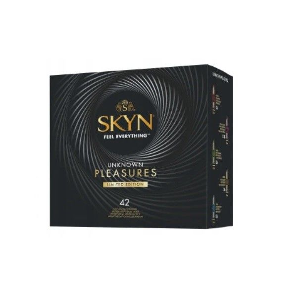 Unimil skyn unknown pleasures limited edition nielateksowe prezerwatywy mix 42szt.
