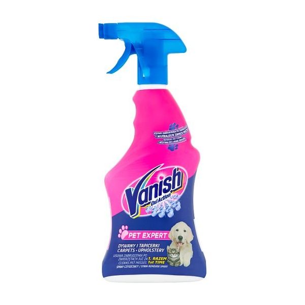 Vanish oxi action pet expert spray czyszczący do dywanów i tapicerek 500ml