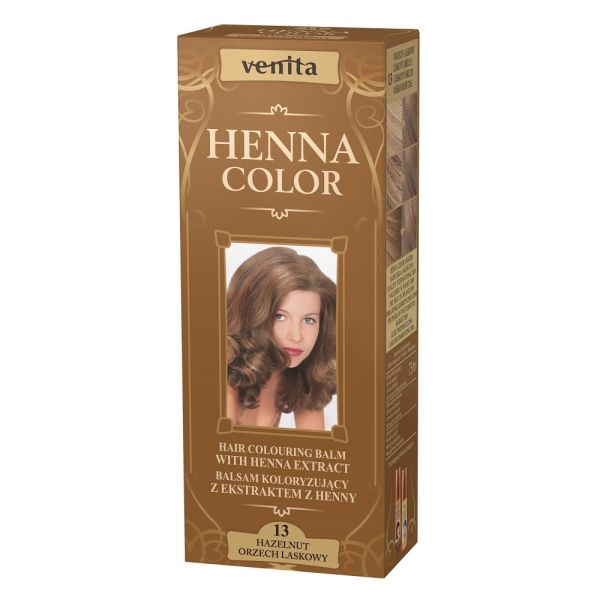 Venita henna color balsam koloryzujący z ekstraktem z henny 13 orzech laskowy 75ml