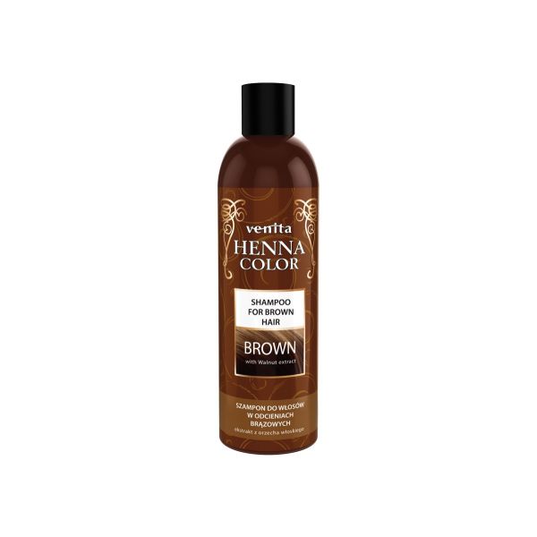 Venita henna color brown szampon ziołowy do włosów w odcieniach brązowych 250ml