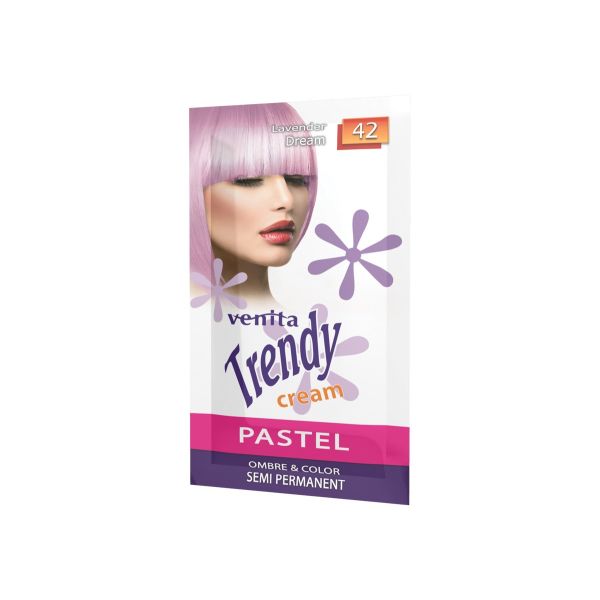 Venita trendy cream ultra krem do koloryzacji włosów 42 lavender dream 35ml