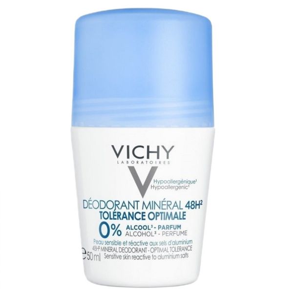 Vichy optimal tolerance 48h mineralny dezodorant w kulce 50ml