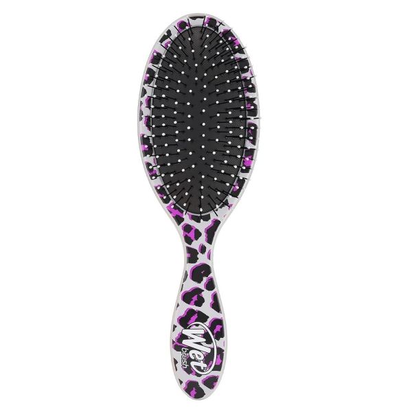 Wet brush safari original detangler brush szczotka do włosów pink leopard