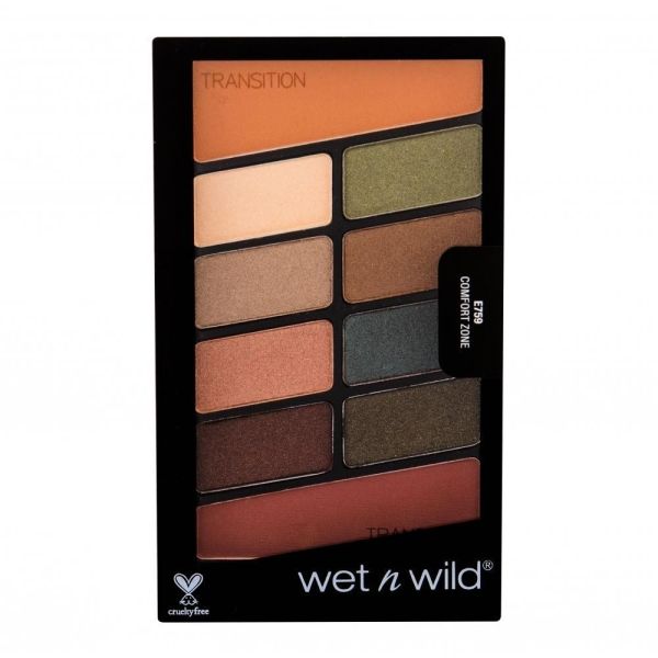 Wet n wild color icon eyeshadow palette paleta cieni do powiek comfort zone 10g