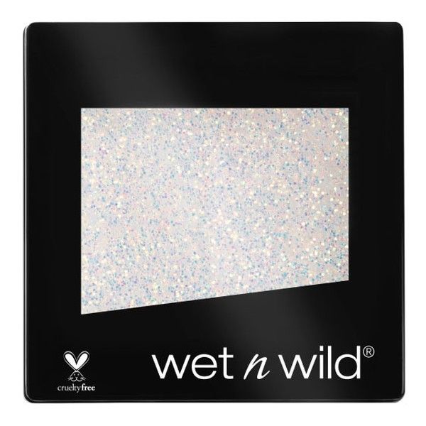 Wet n wild color icon glitter single brokatowy cień do powiek bleached 1.4g