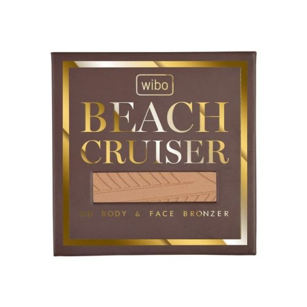 Wibo beach cruiser hd body & face bronzer perfumowany bronzer do twarzy i ciała 01 sandstorm 22g