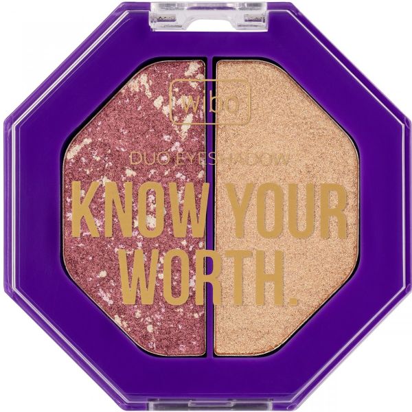 Wibo know your worth duo eyeshadow cienie do powiek 2 but first: me 5g