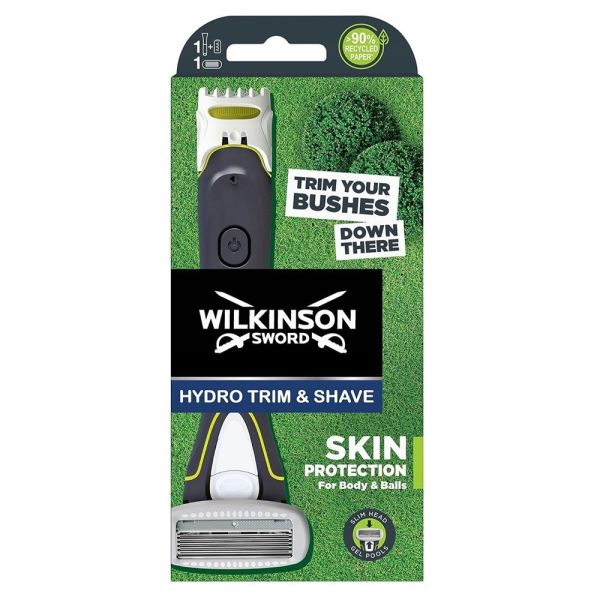 Wilkinson hydro trim & shave maszynka do golenia i trymer 1szt.