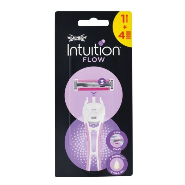 Wilkinson intuition flow maszynka do golenia dla kobiet i 4 wkłady