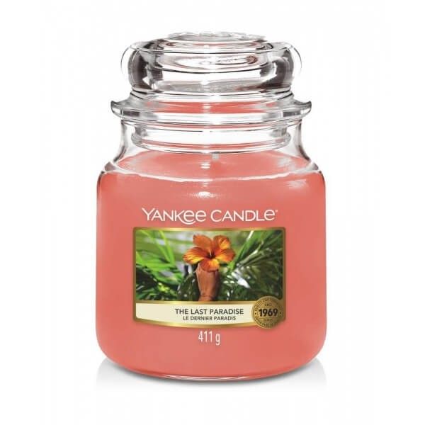 Yankee candle świeca zapachowa średni słój the last paradise 411g