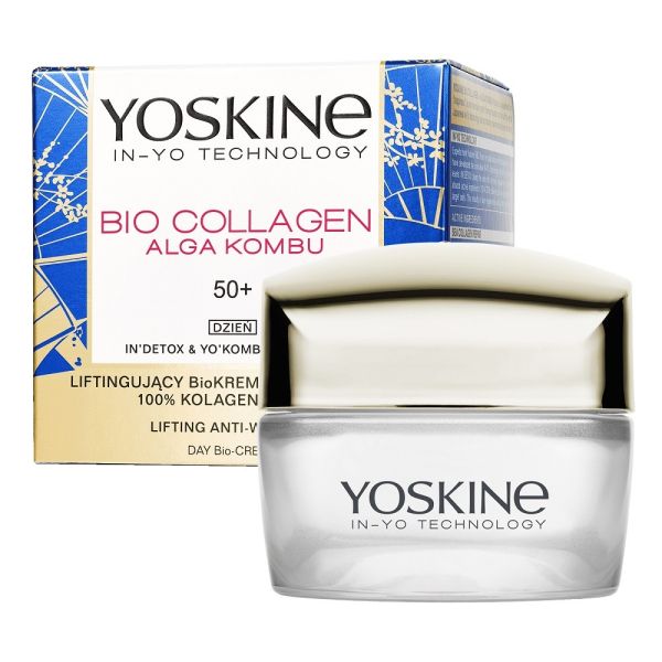 Yoskine bio collagen krem do twarzy na dzień 50+ 50ml