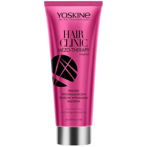 Yoskine hair clinic mezo-therapy peeling trychologiczny przeciw wypadaniu włosów 200ml