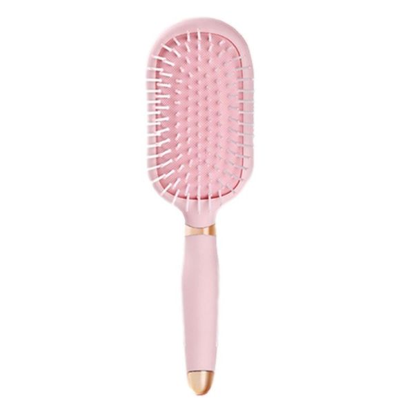 Ecarla szczotka powietrzna do włosów i masażu głowy różowa