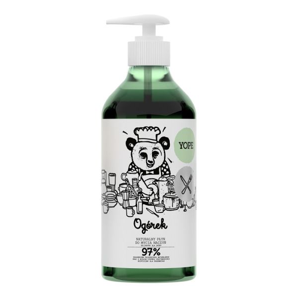 Yope naturalny płyn do mycia naczyń ogórek 750ml