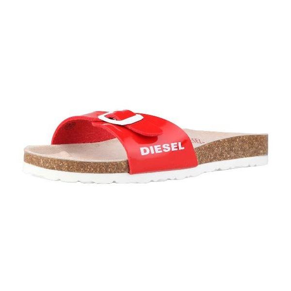 DIESEL klapki damskie SUM-292-F Charol rojo